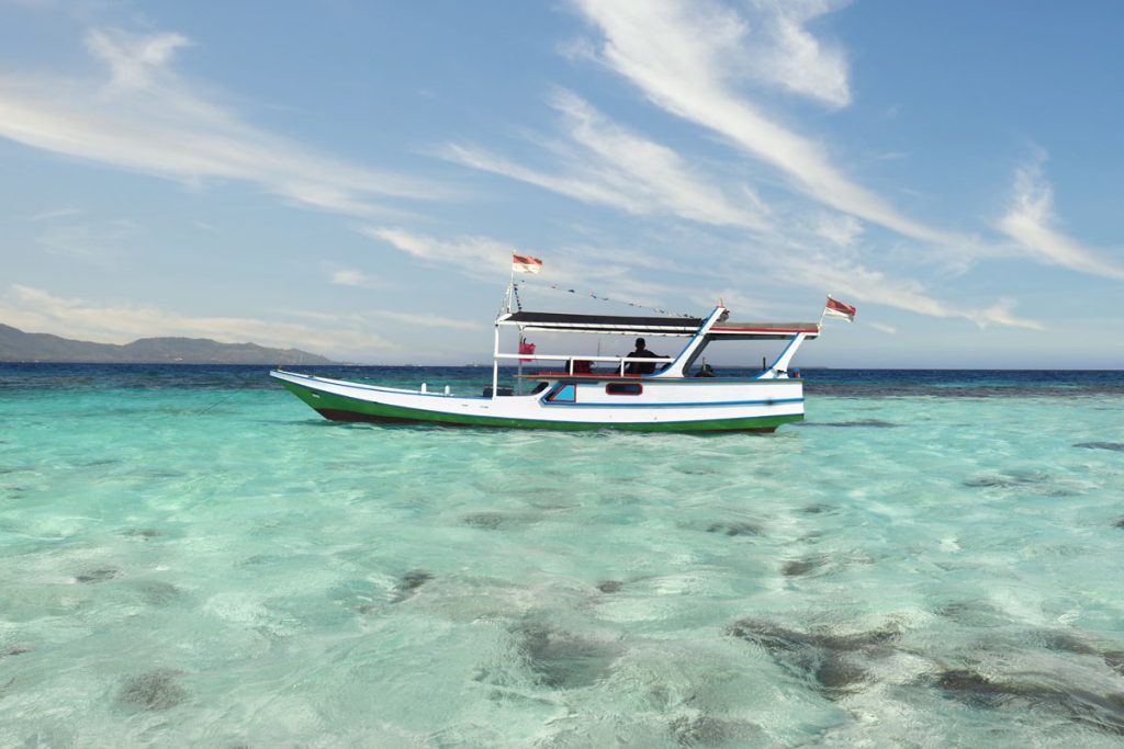 Pemandangan dari Pulau Cemara Kecil (dok. Suami)